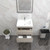 Botto 24'' Wall-mounted Bathroom Vanity with Reinforced Acrylic Sink