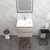 Botto 24'' Wall-mounted Bathroom Vanity with Reinforced Acrylic Sink