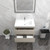 Botto 30'' Wall-mounted Bathroom Vanity with Reinforced Acrylic Sink