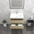 Botto 30'' Wall-mounted Bathroom Vanity with Reinforced Acrylic Sink