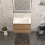 Botto 30'' Wall-mounted Bathroom Vanity with Reinforced Acrylic Sink