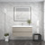 Botto 42'' Wall-mounted Bathroom Vanity with Reinforced Acrylic Sink