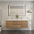 Botto 60' Wall-mounted Bathroom Vanity with Reinforced Acrylic Double Sink