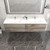 Botto 84" Wall-mounted Bathroom Vanity with Reinforced Acrylic Double Sink