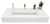 FELIX 42'' Acrylic Top in High Gloss White
