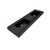 MAX 72'' Acrylic Top in High Gloss Black (Double Sink)