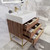 Belair 24’’ Freestanding Bathroom Vanity with Reinforced Acrylic Sink Top