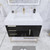 Belair 36’’ Freestanding Bathroom Vanity with Reinforced Acrylic Sink Top (Left Drawers)