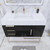 Belair 42’’ Freestanding Bathroom Vanity with Reinforced Acrylic Sink Top (Left Drawers)