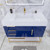 Belair 42’’ Freestanding Bathroom Vanity with Reinforced Acrylic Sink Top (Left Drawers)