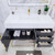 Belair 42’’ Freestanding Bathroom Vanity with Reinforced Acrylic Sink Top (Right Drawers)