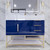 Belair 42’’ Freestanding Bathroom Vanity with Reinforced Acrylic Sink Top (Right Drawers)
