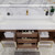 Belair 60’’ Freestanding Bathroom Vanity with Reinforced Acrylic Single Sink Top
