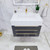 Belair 30’’ Wall Mount Bathroom Vanity with Reinforced Acrylic Sink Top