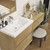 King Set 60" Floating Vanity & Table Set (30" + 30")
