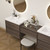 King Set 90" Floating Vanity & Table Set (30" + 30" + 30")
