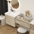 King Set 96" Floating Vanity & Table Set (30" + 36" + 30")