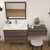 King Set 66" Floating Vanity & Table Set (36" + 30")