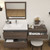 King Set 66" Floating Vanity & Table Set (36" + 30")