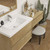 King Set 66" Floating Vanity & Table Set (36" + 30")