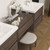King Set 108" Floating Vanity & Table Set (36" + 36" + 36")