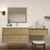 King Set 72" Floating Vanity & Table Set (42" + 30")
