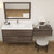 King Set 78" Floating Vanity & Table Set (48" + 30")