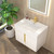 Marvel 30" Floating Bathroom Vanity with Reinforced Acrylic Sink in Gloss White
