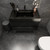 MIA 36" Wall Mounted Bathroom Vanity with Black Stainless Steel Sink