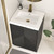 Monterey 24" Freestanding Bathroom Vanity with Reinforced Acrylic Sink