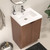 Monterey 24" Freestanding Bathroom Vanity with Reinforced Acrylic Sink