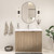 Monterey 42" Freestanding Bathroom Vanity with Reinforced Acrylic Sink (Left Side Doors)