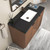 Monterey 42" Freestanding Bathroom Vanity with Reinforced Acrylic Sink (Left Side Doors)