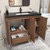 Monterey 42" Freestanding Bathroom Vanity with Reinforced Acrylic Sink (Left Side Doors)