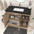 Monterey 42" Freestanding Bathroom Vanity with Reinforced Acrylic Sink (Left Side Doors)