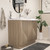 Monterey 42" Freestanding Bathroom Vanity with Reinforced Acrylic Sink (Left Side Doors)