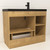 Monterey 42" Freestanding Bathroom Vanity with Reinforced Acrylic Sink (Right Side Doors)