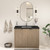 Monterey 42" Freestanding Bathroom Vanity with Reinforced Acrylic Sink (Right Side Doors)