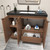 Monterey 42" Freestanding Bathroom Vanity with Reinforced Acrylic Sink (Right Side Doors)