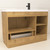 Monterey 48" Freestanding Bathroom Vanity with Reinforced Acrylic Sink