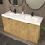 Monterey 60" Freestanding Bathroom Vanity with Reinforced Acrylic DOUBLE Sink