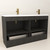 Monterey 60" Freestanding Bathroom Vanity with Reinforced Acrylic DOUBLE Sink