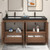 Monterey 60" Freestanding Bathroom Vanity with Reinforced Acrylic DOUBLE Sink
