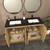Monterey 60" Freestanding Bathroom Vanity with Reinforced Acrylic DOUBLE Sink