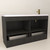 Monterey 60" Freestanding Bathroom Vanity with Reinforced Acrylic Left Sink