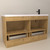 Monterey 60" Freestanding Bathroom Vanity with Reinforced Acrylic Left Sink