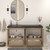 Monterey 60" Freestanding Bathroom Vanity with Reinforced Acrylic Left Sink