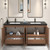 Monterey 72" Freestanding Bathroom Vanity with Reinforced Acrylic DOUBLE Sink