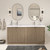 Monterey 72" Freestanding Bathroom Vanity with Reinforced Acrylic DOUBLE Sink