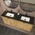 Monterey 72" Freestanding Bathroom Vanity with Reinforced Acrylic DOUBLE Sink